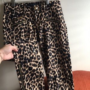 Juicy Couture leopard pants NWOT